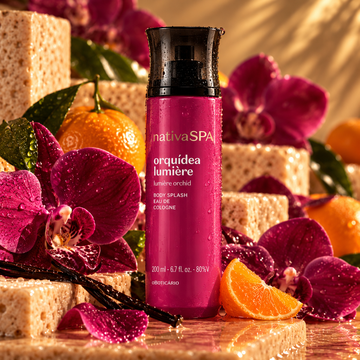 Body Splash Orquídea Lumière – 200 ml