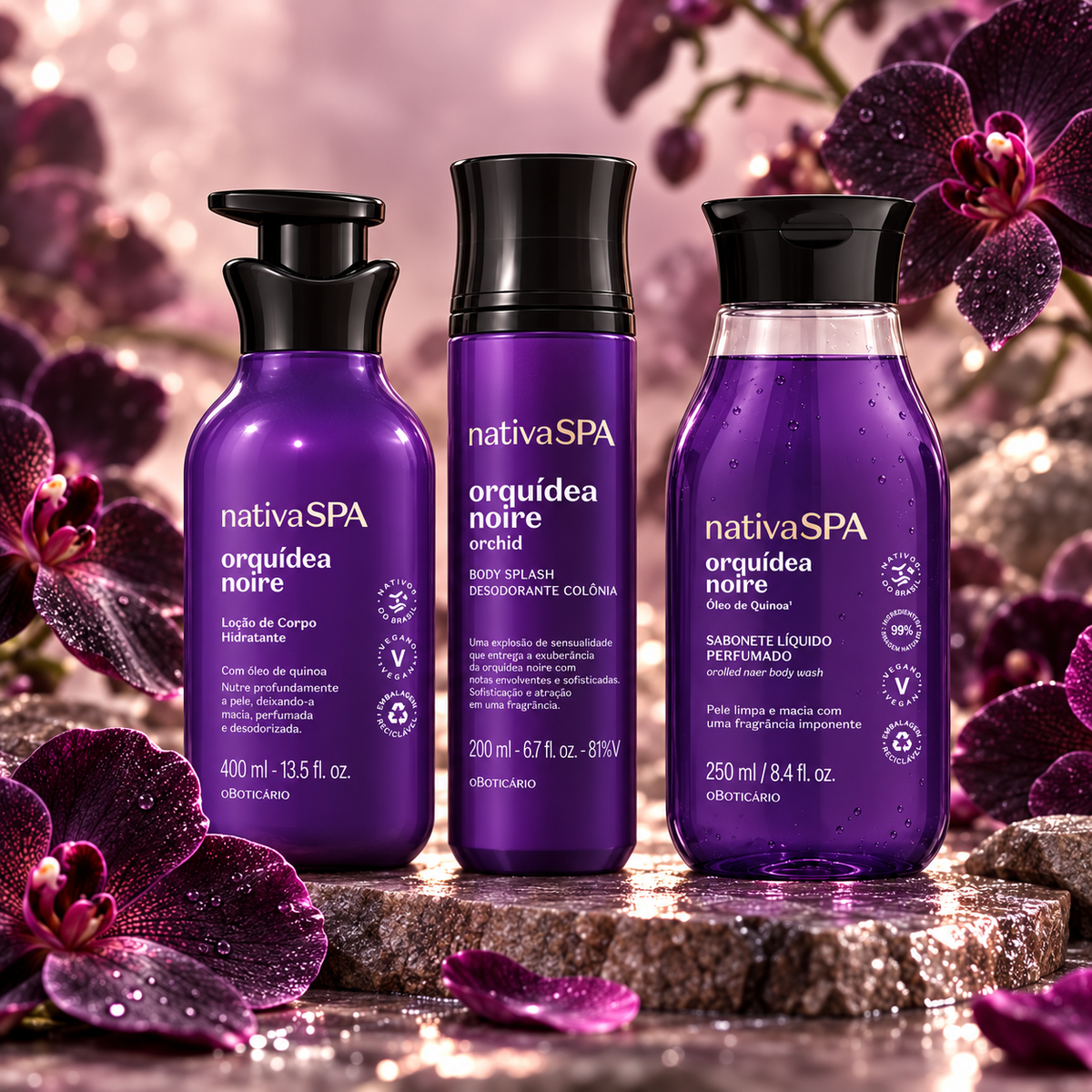 Coffret Orquídea Noire